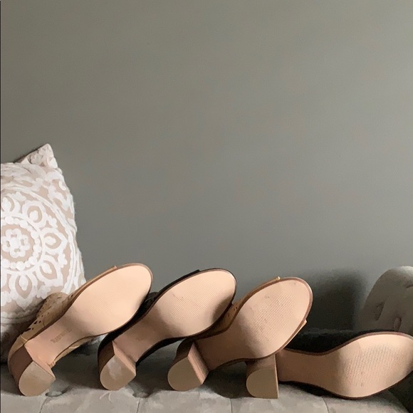 TWO Pairs of Cutout Peeptoe Brand New Booties - Picture 7 of 7